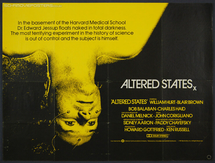 Vagebond's Movie ScreenShots: Altered States (1980)