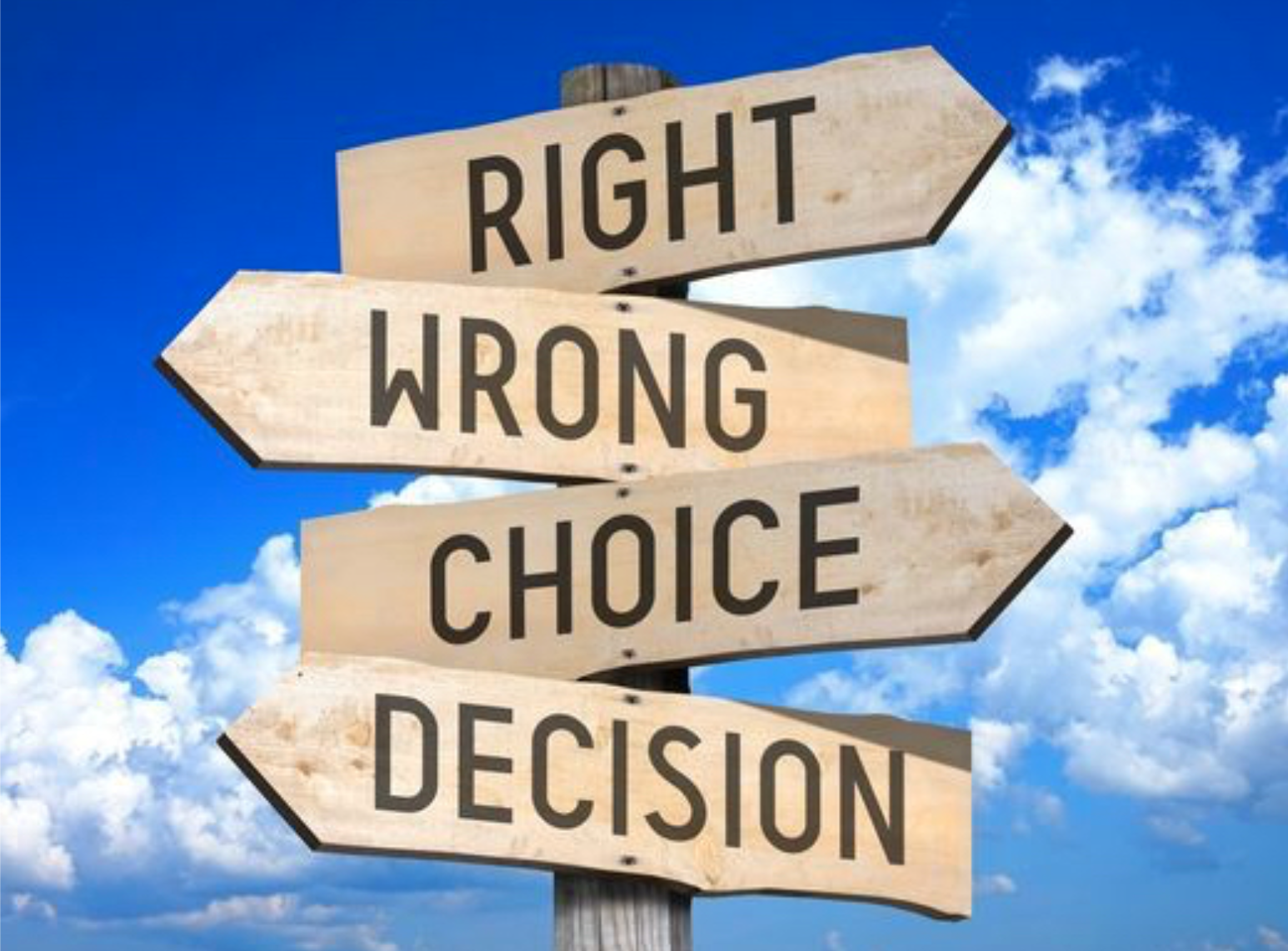 Making choices can give the illusion that decisions are ...