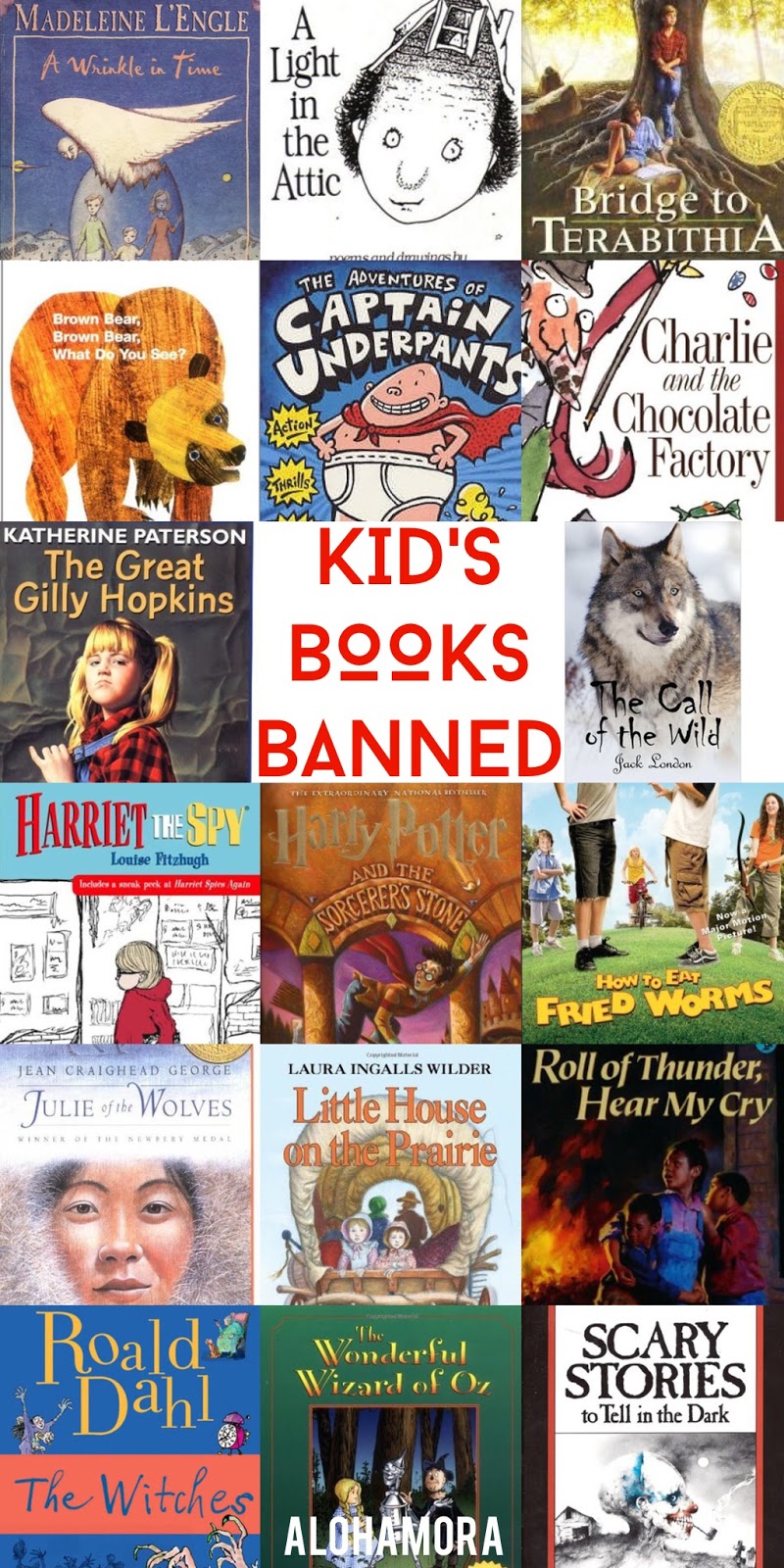 Alohamora: Open a Book: Even Children's Books are Banned ...